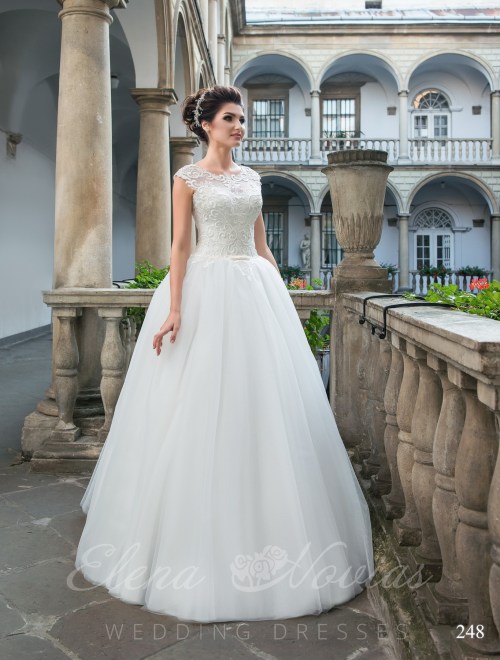 Гипюровое свадебное платье модель 248 248